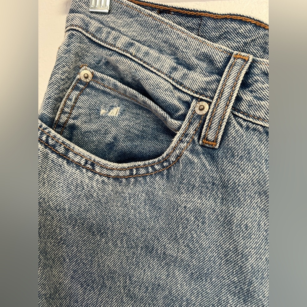 Levi’s ‘94 Baggy Distressed High Rise Jeans 90s Grunge Streetwear Size 32 - Picture 4 of 7